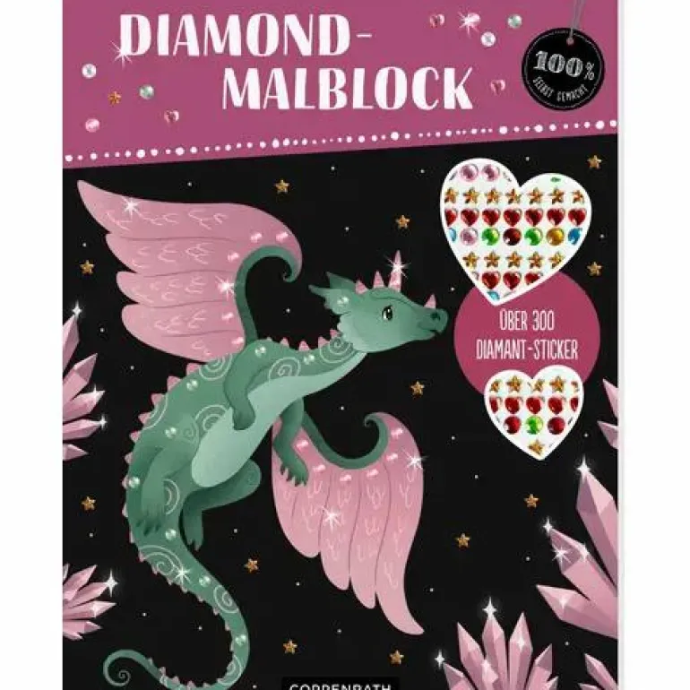100% selbst gemacht - Diamond-Malblock Fantasy
