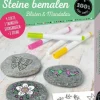 100% selbst gemacht - Steine bemalen: Blüten & Man