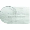 2 Stiftplatten transparent Kreis/Quadrath
