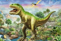 Abenteuer mit den Dinosauriern - Puzzle 3x48 Teile