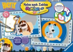 Abenteuer mit Idefix - Malen nach Zahlen