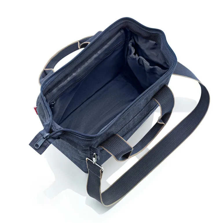 Allrounder Cross Herringbone Dark Blue Reisetasche