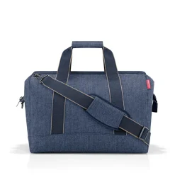Allrounder L Herringbone Dark Blue Reisetasche