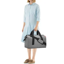Allrounder L twist silver Reisetasche