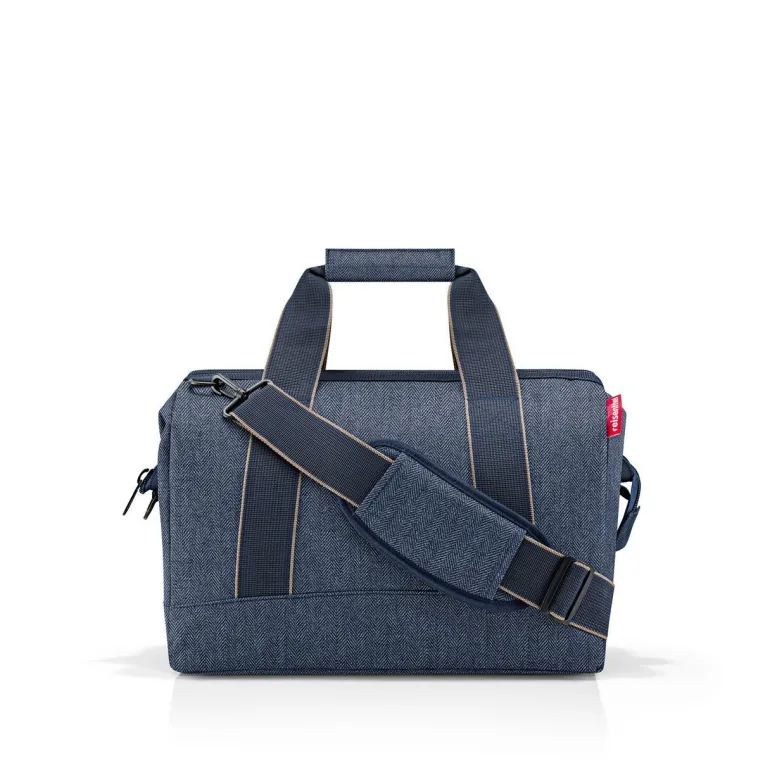 Allrounder M Herringbone Dark Blue Reisetasche