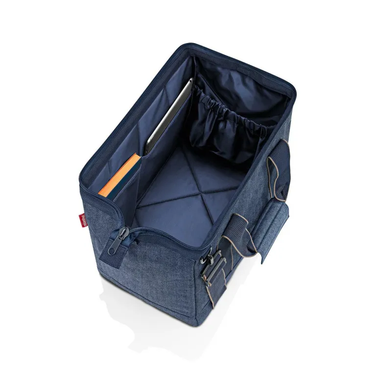 Allrounder M Herringbone Dark Blue Reisetasche