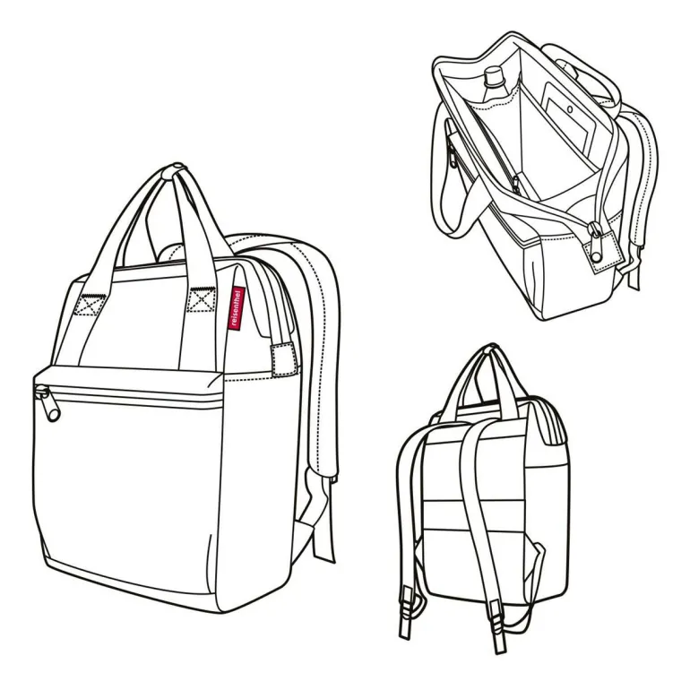 Allrounder R twist silver Reisetasche
