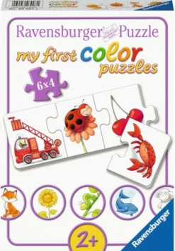 Alltagsgegenstände: Alle meine Farben - Puzzle 6x4
