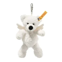 Anhänger Teddybär Lotte 12 weiss Schutzengel