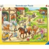 Auf dem Pferdehof - Rahmnenpuzzle 40 Teile