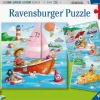 Auf dem Wasser - Puzzle 3x49 Teile