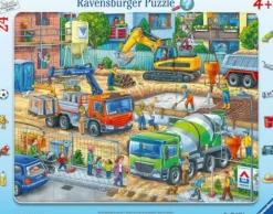 Auf der Baustelle ist was los! - Puzzle 24 Teile