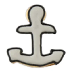 Ausstecher, Anker 5,5cm Edelstahl
