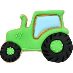 Ausstechform, Traktor 7,5cm Edelstahl mit Innenprä