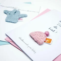 Baby Welcome Karte „Schön, dass du da bist"