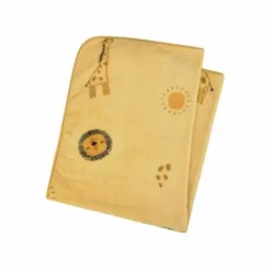 Babydecke Safari, ocker