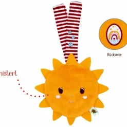Babyglück - Knistertuch Sonne