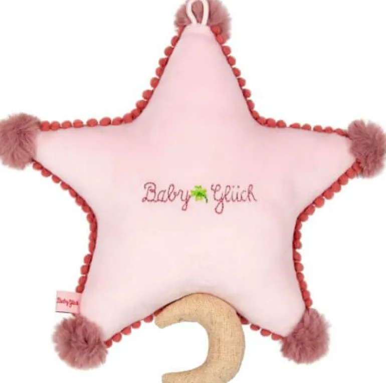 BabyGlück - Spieluhr Stern, rosa