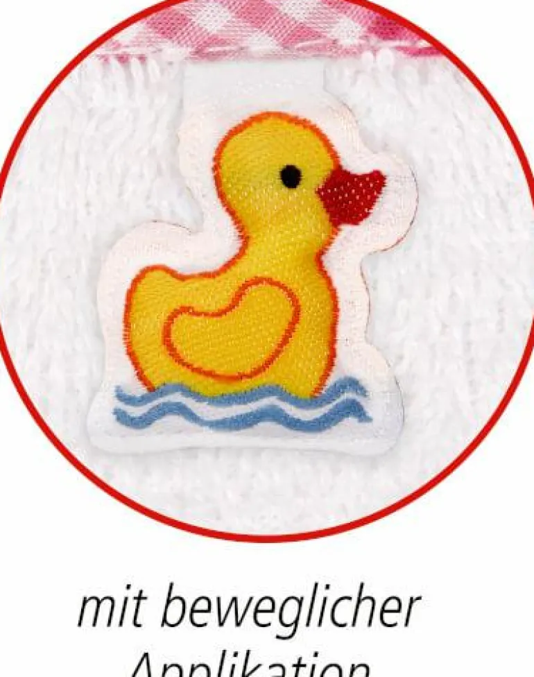 BabyGlück - Waschhandschuh Elefant, rosa