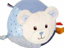 BabyGlück - Activity-Ball Teddy, hellblau