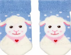 BabyGlück - Geschenkset Lämmchen (Socken&Armrassel