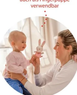 BabyGlück - Greifling Häschen, rosa