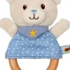 BabyGlück - Greifling Teddy, hellblau