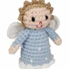 Babyglück - Häkel-Rassel Schutzengel
