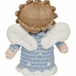 Babyglück - Häkel-Rassel Schutzengel