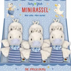 BabyGlück - Minirassel Gans, hellblau