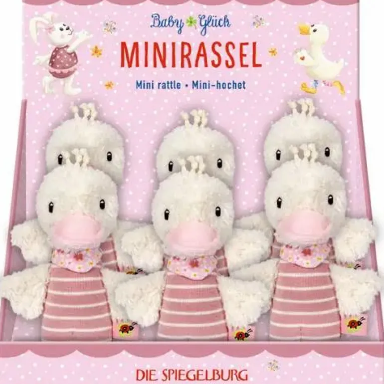 BabyGlück - Minirassel Gans, rosa