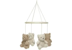 Baby-Mobile - Teddy Bear - Natural/Biscuit