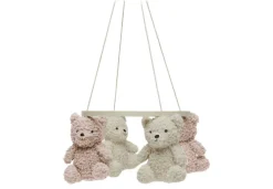 Baby-Mobile - Teddy Bear - Wild Rose/Naturel
