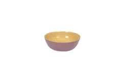 Bambus-Schüssel flach 18x7cm, mauve