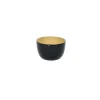 Bambus-Schüssel flach 12x8, schwarz