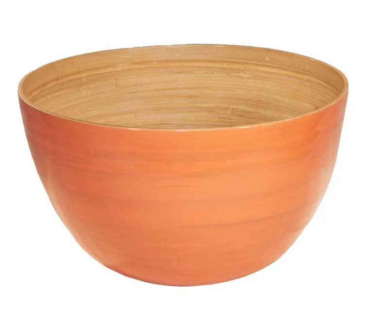 Bambus-Schüssel 30x18cm, apricot
