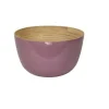 Bambus-Schüssel 26x16cm, mauve