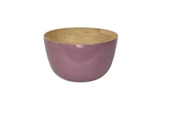 Bambus-Schüssel 26x16cm, mauve