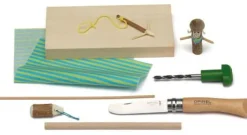 Bastelbox: Schnitzen Komplett-Set - Mit Lindenholz