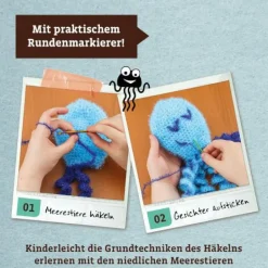 Bastelbox: Schwämme häkeln - Dusch-Schwämme für de