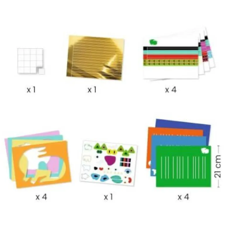 Basteln 3-6: Flechtpapier