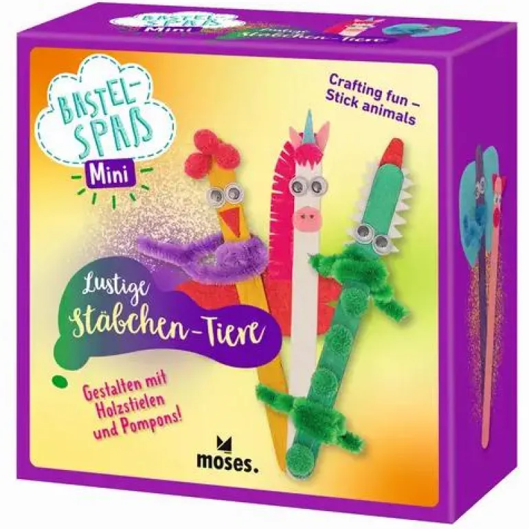Bastelspaß Mini - Farbenfrohe DIY-Sets