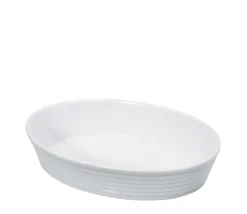 Bauernform oval 35 cm Burgund