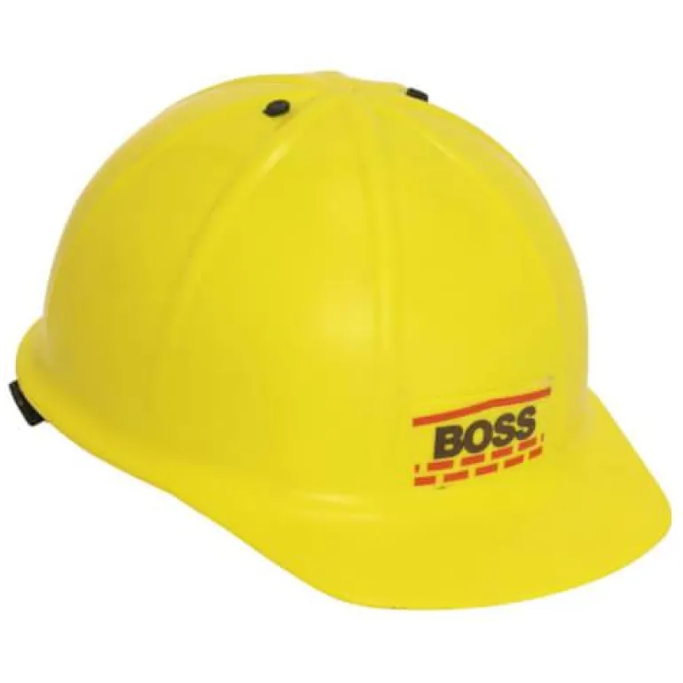 Bauhelm Boss, gelb ca.20cm