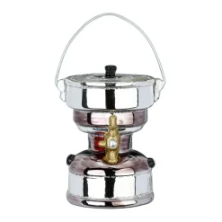 Baumanhänger Campingkocher, Glas, 11 cm
