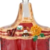 Baumanhänger Gartenkit, 11cm, Glas, rot