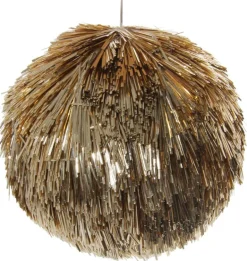 Baumschmuck Kugel Lametta 13cm