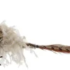 Baumschmuck Vogel auf Klemme mit langer Feder, 23c