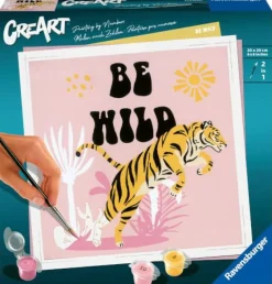 Be Wild - Malen nach Zahlen