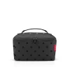 Beautycase Glossy Dots Black Kosmetiktasche